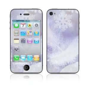  DecalSkin Apple iPhone 4 Skin Cover   Crystal Feathers 