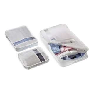 Bag Packers Tidy Case Luggage Packing Cubes Set of 3  