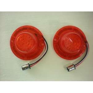  1962 Chevy Impala 40 LED Red Stop Turn Tail Lights   Fits 
