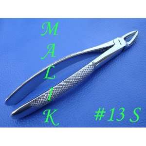 Dental Tooth Extracting Forceps # 13s with Serrated Jaws  