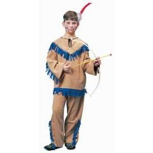   American Warrior Child Halloween Costume Size 8 10 Medium [Apparel