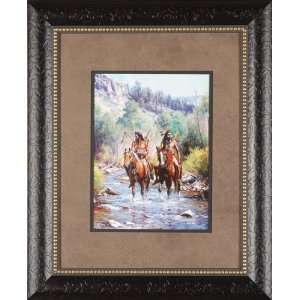 When Horses Leave No Tracks Martin Grelle 19x23 Gallery Quality Framed 