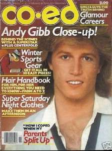 CO ED~TEEN~MAGAZINE~ANDY GIBBSBEE GEES(NOV/1978)  