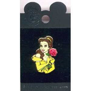 Disney Pin Belle Princess Rose: Toys & Games