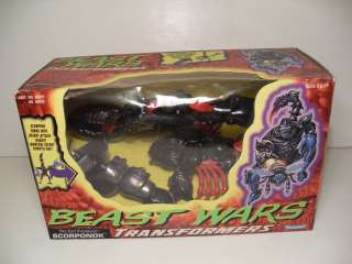 Transformers Vintage Beast Wars Scorponok complete Mint in Box  