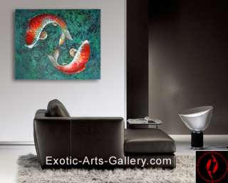 Chinese Feng Shui Fish Paintings are appropriate for both home Feng 