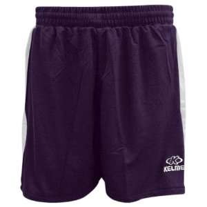   Villa Soccer Shorts PURPLE/WHITE AM   6 INSEAM