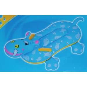  Kids Stuff Smiling Hippo Rider Ride Pool Float Toy: Toys 