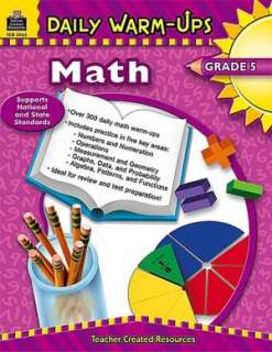 daily warm ups math grade 5 heath roddy paperback $