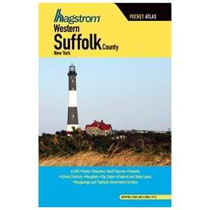  Hagstrom 450268 Western Suffolk County NY Pocket Atlas 