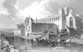 WALES: Pembroke. BISHOPS PALACE. ST. DAVIDS. 1830  