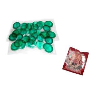  Green Colored Premium Latex Condoms Lubricated 12 condoms 