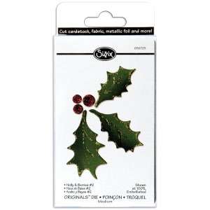 BARNES & NOBLE  Sizzix Originals Die Holly & Berries #2 by Sizzix