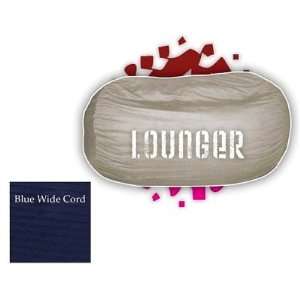  Navy Blue Cord Comfort Sac Lounger Sac Plush Chair
