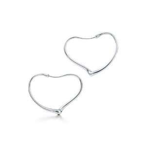  Tiffany and Co Heart Hoop Earrings 