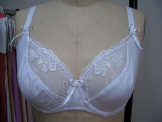 Fancy Bows Underwire Lace Bras Plus 36 38 40 42 New CA  