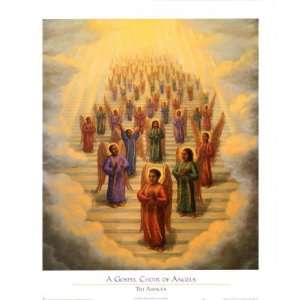  Gospel Choir of Angels by Tim Ashkar 21x25
