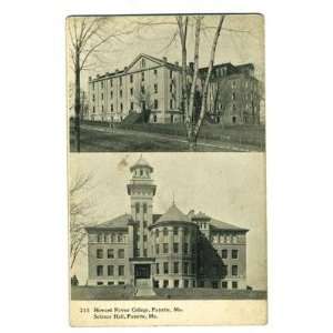    Howard Payne College Postcard Science Hall 1900s 