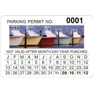   Decal 2 x 3 Vinyl Permanent Adhesive Clear Permit