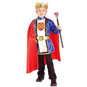  Kids Royal King Costume   Child Small Toys & Games