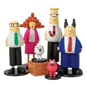  Dilbert Characters Figurine Set Toys & Games