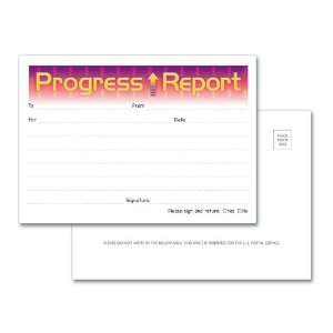 School Smart Progress Report Postcard   Pack of 36: Office 