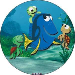  Finding Nemo Dory Turtles Button B DIS 0193 Toys & Games