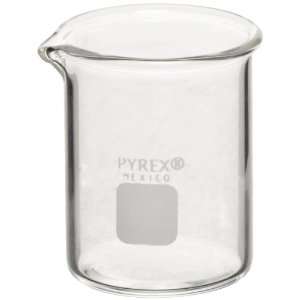 Corning Pyrex 1000 10 Glass 10 mL Low Form Griffin Beaker (Pack of 12 
