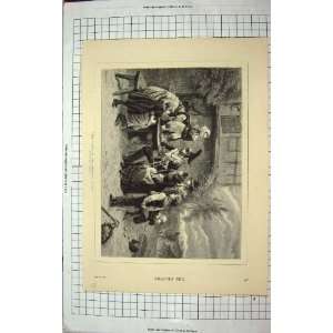   1880 STANILAND FINE ART VICTORIA CROSS SOLDIER FAMILY