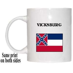  US State Flag   VICKSBURG, Mississippi (MS) Mug 