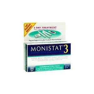  Monistat 3 Day Combination Pack with Disposable Applicators   1 