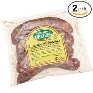 Fabrique Delices Saucisse de Sanglier (Wild Boar Sausages with 