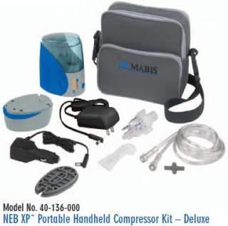 NEW Mabis Nebulizer XP Portable Handheld Compressor Kit  