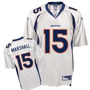   Broncos #15 Brandon Marshall Road Replica Jersey: Sports & Outdoors