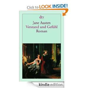 Verstand und Gefühl: Roman (German Edition): Jane Austen:  