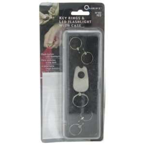    LED Flashlight Key Ring Case Pack 48: Arts, Crafts & Sewing