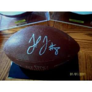 Julio Jones Signed Autographed Official Size NFL Wilson Football 