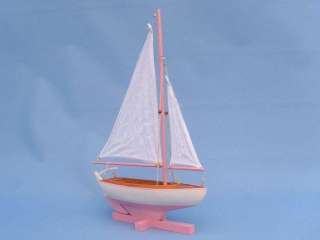 Pink SS Sailboat 17   Wedding Favor Centerpiece  