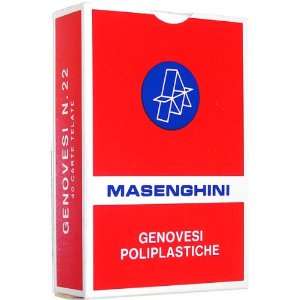  Masenghini Genovesi No. 22 Italian Playing Cards Sports 