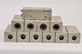   SSC C374 CCD Color High Resolution Video Cameras   AS IS   READ  