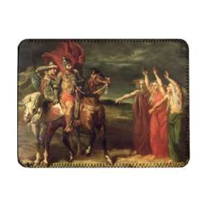  Macbeth and the Three Witches, 1855 (oil on   iPad Cover 