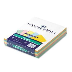  Hammermill Pastels Paper, 20#, Letter, Asst Pastels, 30% 