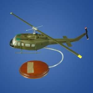 UH 1D Iroquois Quality Desktop Wood Model Helicopter / Unique and 