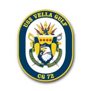  US Navy Ship USS Vella Gulf CG 72 Decal Sticker 3.8 