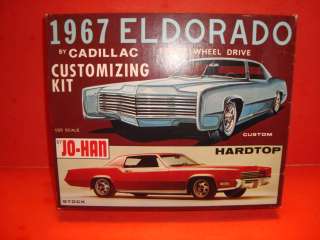 JoHan 1967 Cadillac Eldorado Model Car Kit  