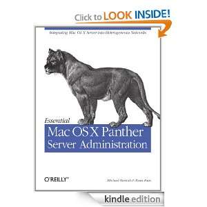 Essential Mac OS X Panther Server Administration Integrating Mac OS X 