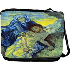  Rikki KnightTM Van Gogh Art Paintbrushes Messenger Bag   Book 