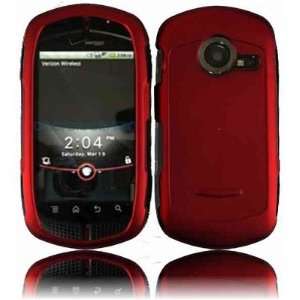 For Verizon Casio Gzone Commando C771 Accessory Red Hard Case Snap On 