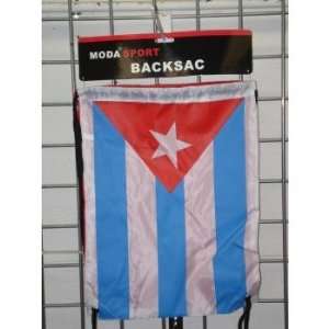  Cuban Flag Back Sac Case Pack 36: Sports & Outdoors