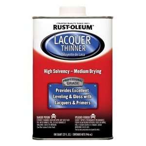  Rust Oleum Corp 248671 Lacquer Thinner   Quart
